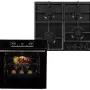 Fogão + forno Gorenje, Black (SET_BO6735E02BK_G641EB)