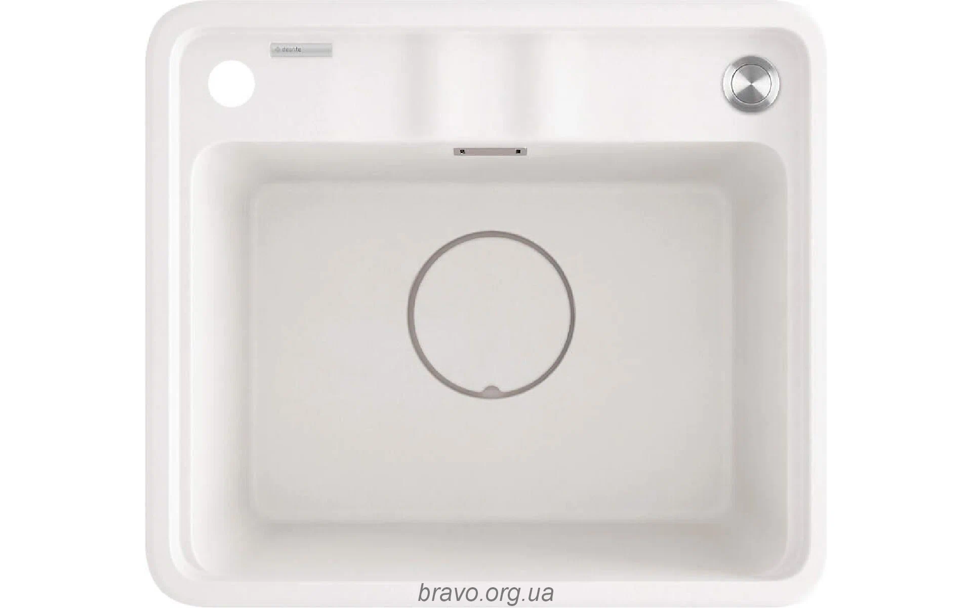 Кухненска мивка Deante Momi, Alabaster (ZKM_A103) Кухненска мивка Deante Momi, Alabaster (ZKM_A103)