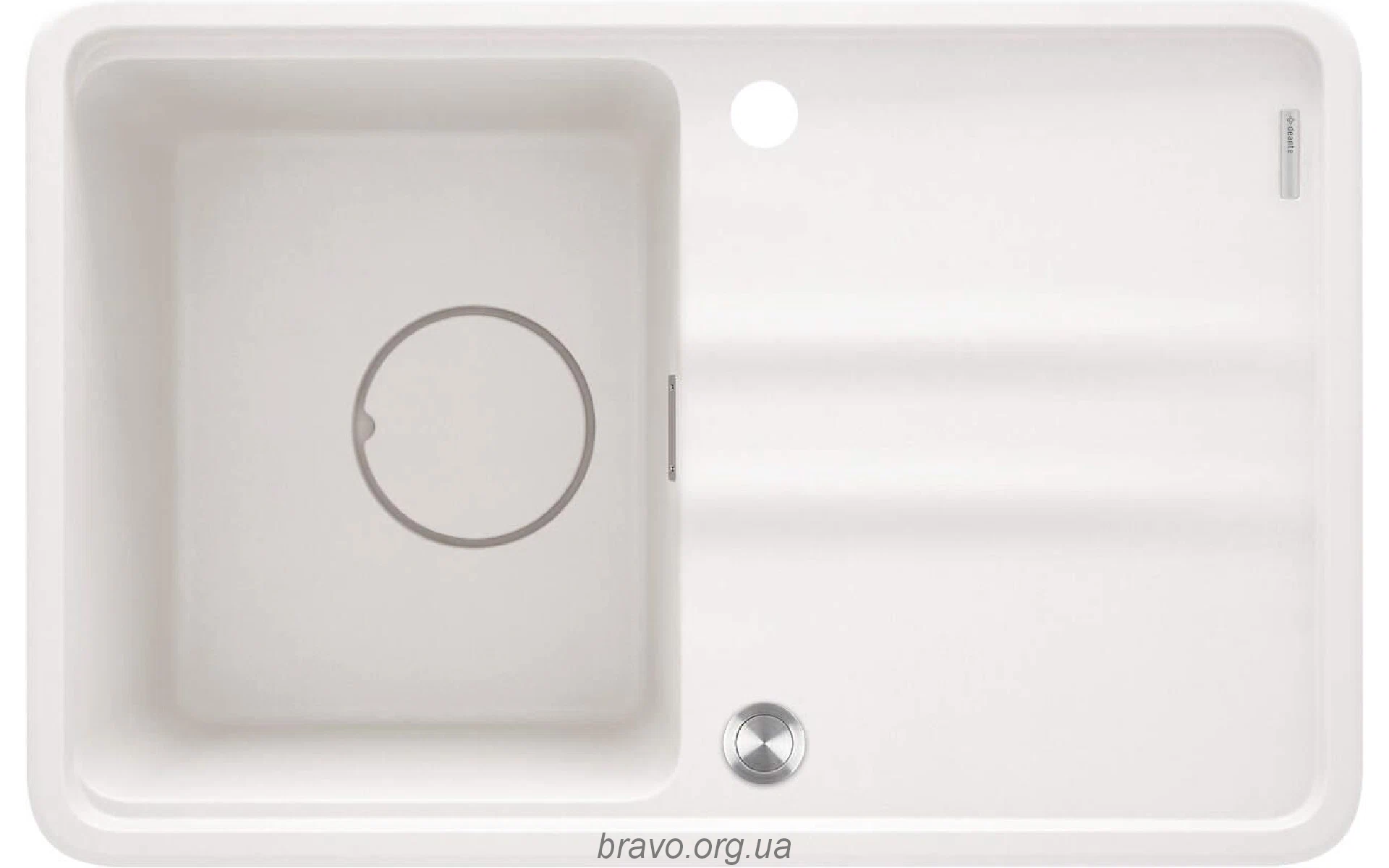 Кухненска мивка Deante Momi, Alabaster (ZKM_A11A) Кухненска мивка Deante Momi, Alabaster (ZKM_A11A)