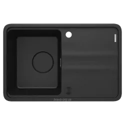 Νιπτήρας κουζίνας Deante Momi, Matte Black (ZKM_G11A)