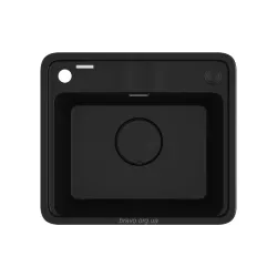 Νιπτήρας κουζίνας Deante Momi, Matte Black (ZKM_N103)