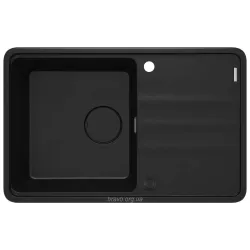 Νιπτήρας κουζίνας Deante Momi, Matte Black (ZKM_N113)