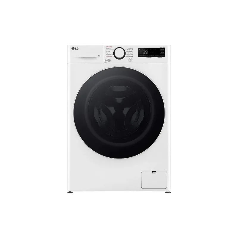 غسالة ملابس LG, White (F2Y5FS0W)