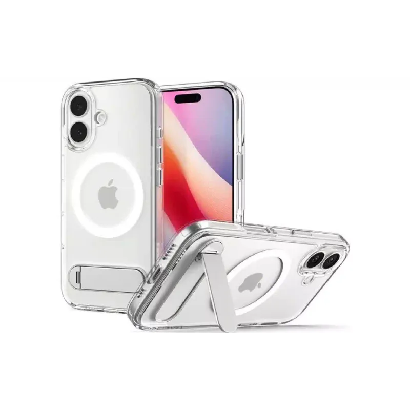 Apple iPhone 17 Case Spigen Ultra Hybrid S MagFit (ACS09981), Clear White