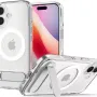 Apple iPhone 17 Case Spigen Ultra Hybrid S MagFit (ACS09981), Clear White