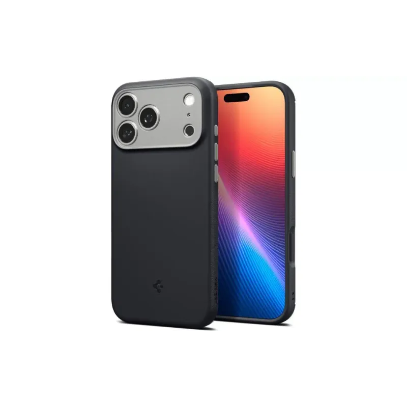Чохол для Apple iPhone 17 Pro Max Spigen Nano Pop MagFit (ACS10262), Black Sesame