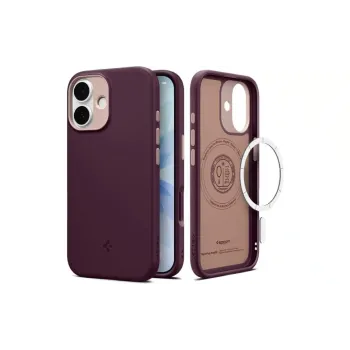 Apple iPhone 17 Case Spigen Nano Pop MagFit (ACS10365), Burgundy Bean
