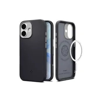 Apple iPhone 17 Case Spigen Nano Pop MagFit (ACS10366), Black Sesame