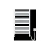 Heated towel rail Navin (12-172055-4880), White