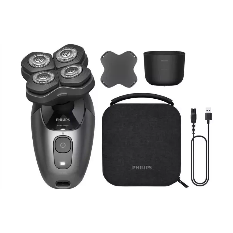 Afeitadora eléctrica para cabeza y cuerpo Philips Pro Series 7000, Black (HS7980/15)