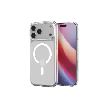 Чохол для Apple iPhone 17 Pro Spigen Liquid Crystal MagFit (ACS10396), Clear White