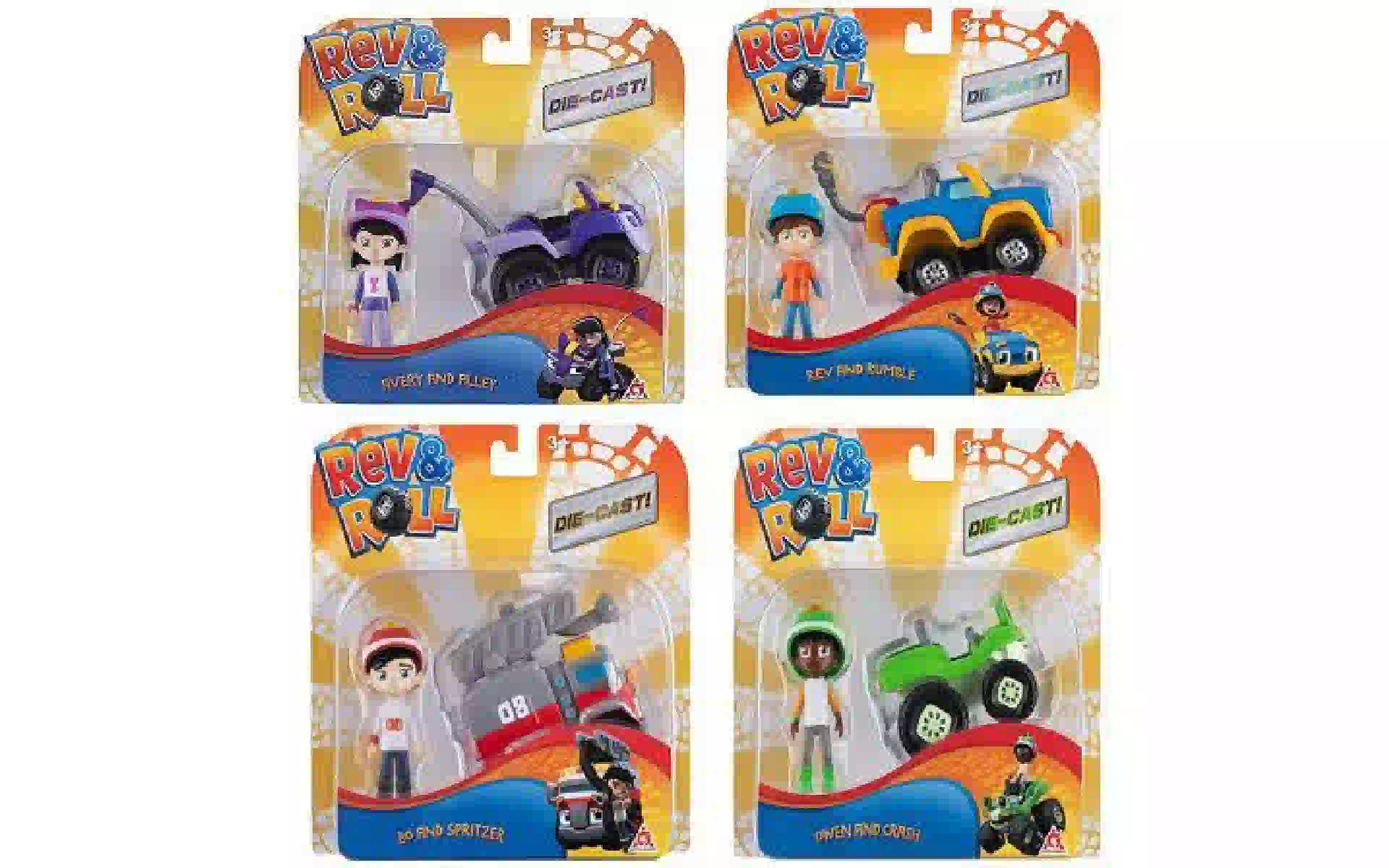 Игровой набор Rev&Roll DieCast (EU881001) Игровой набор Rev&Roll DieCast (EU881001)