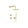 مجموعة دش Deante Silia, Brushed Gold (NQS_R9YK)