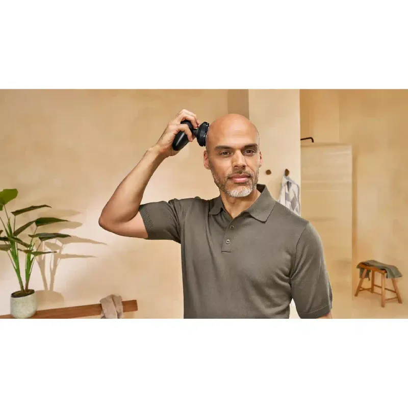 Elektromos borotva fejre és testre Philips Pro Series 5000, Black (HS5980/15)