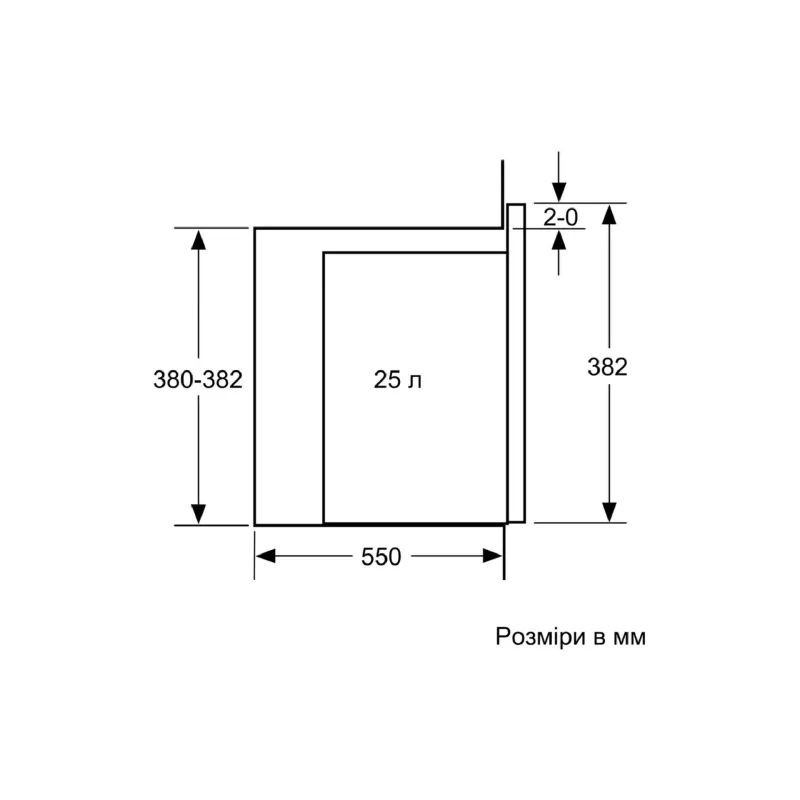 Вградена микровълнова фурна Bosch, Stainless steel (BEL554MS0)