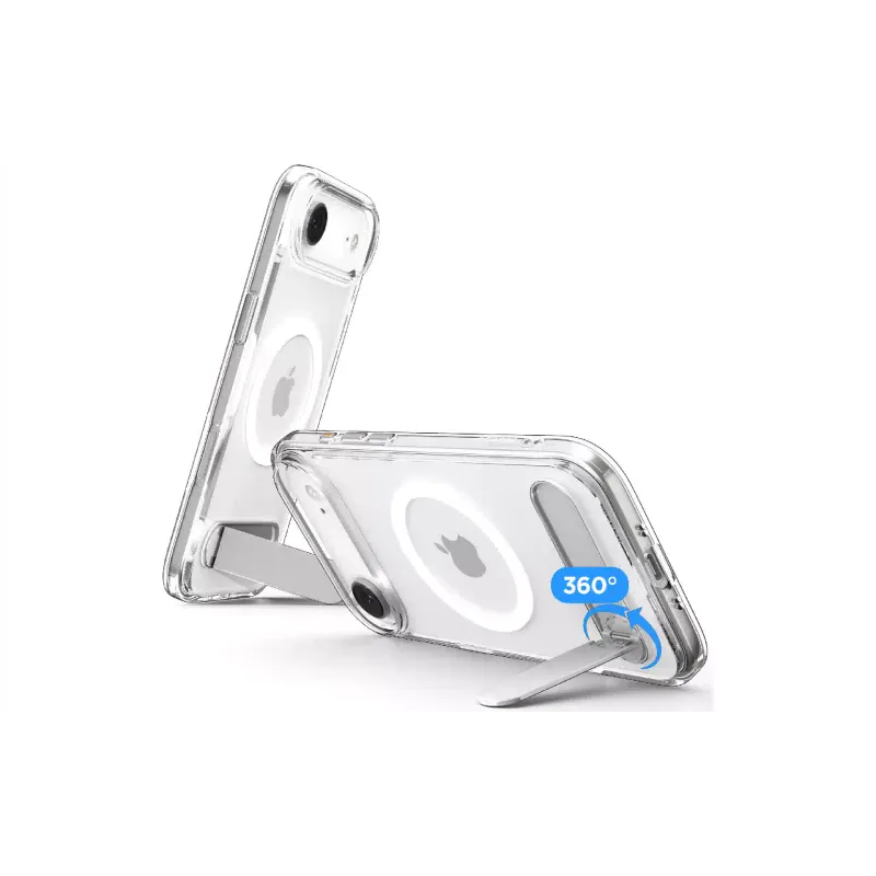 Apple iPhone 17 Air Hülle Spigen Ultra Hybrid S MagFit, Clear White (ACS09926)