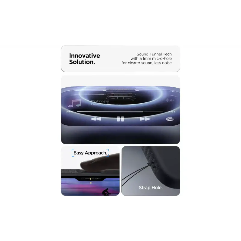 Apple iPhone 17 Air tok Spigen Nano Pop MagFit, Black Sesame (ACS10301)