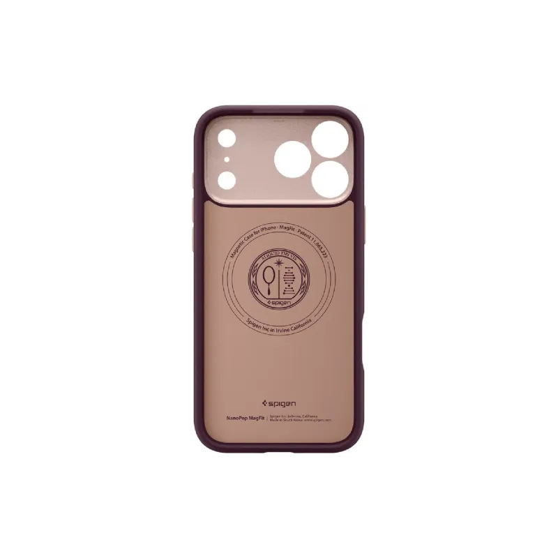 Θήκη Apple iPhone 17 Pro Max Spigen Nano Pop MagFit, Burgundy Bean (ACS10261)
