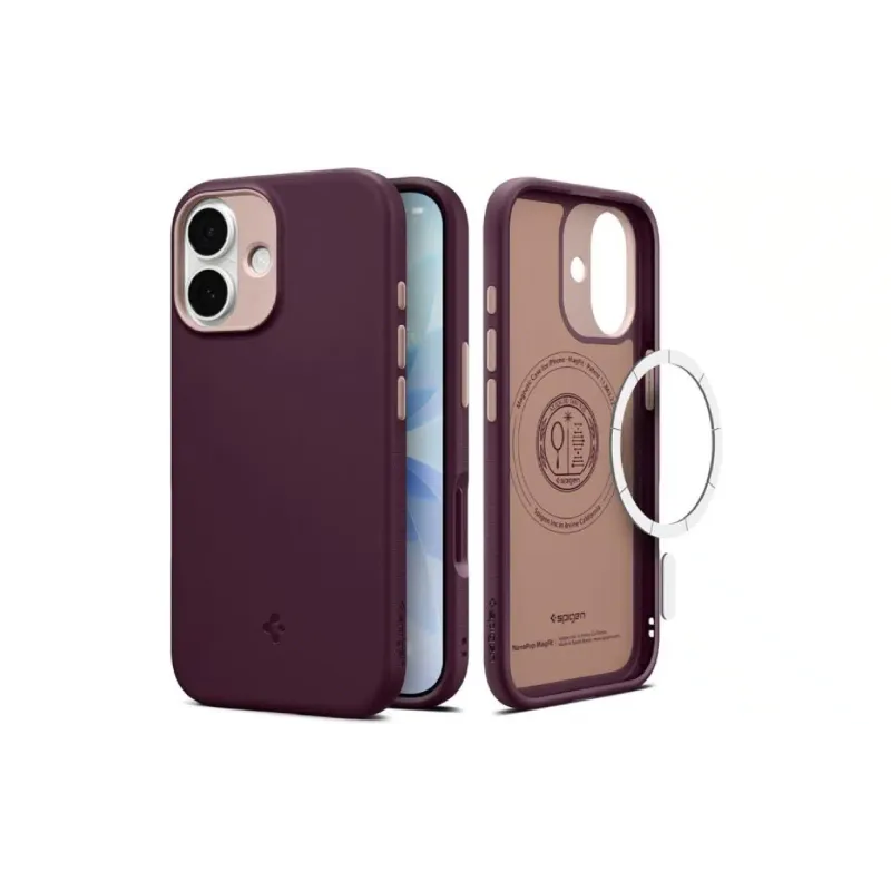 Θήκη για Apple iPhone 17 Spigen Nano Pop MagFit, Burgundy Bean (ACS10365)