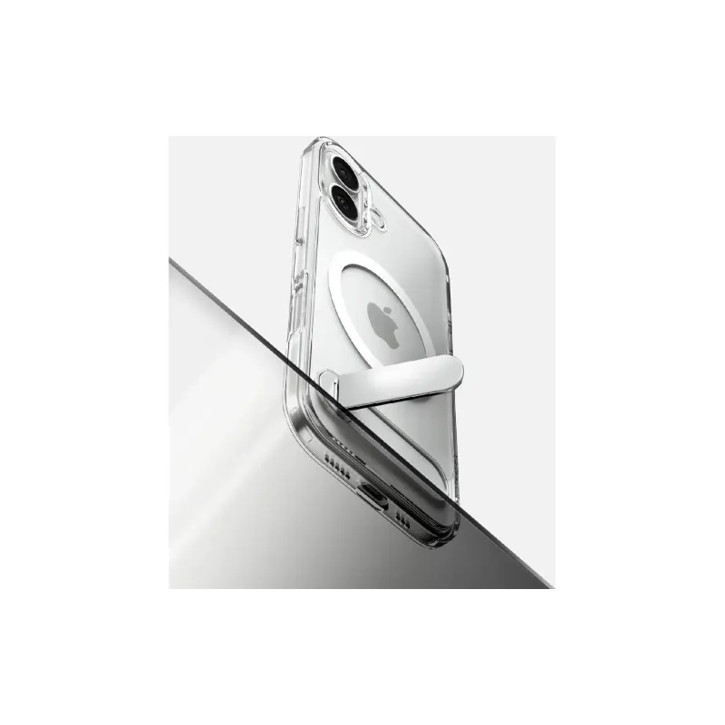 Apple iPhone 17 Case Spigen Ultra Hybrid S MagFit (ACS09981), Clear White