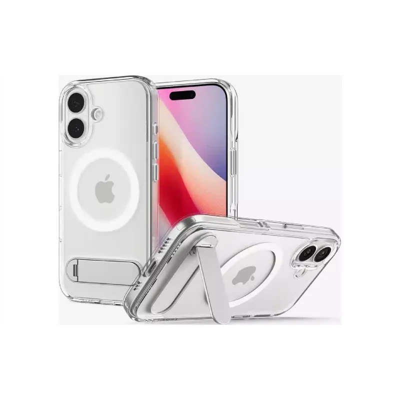 Apple iPhone 17 Case Spigen Ultra Hybrid S MagFit (ACS09981), Clear White
