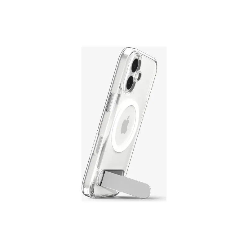 Apple iPhone 17 Case Spigen Ultra Hybrid S MagFit (ACS09981), Clear White