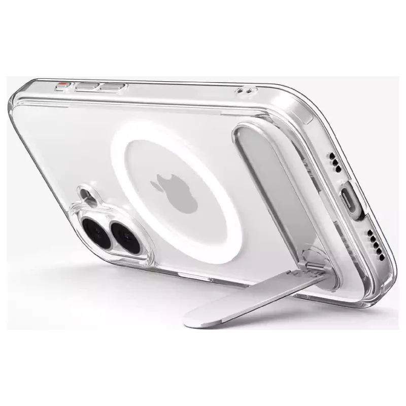 Apple iPhone 17 Case Spigen Ultra Hybrid S MagFit (ACS09981), Clear White
