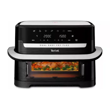 Multi-Backofen Tefal Dual Easy Fry Flex, Black (EY9228E0)