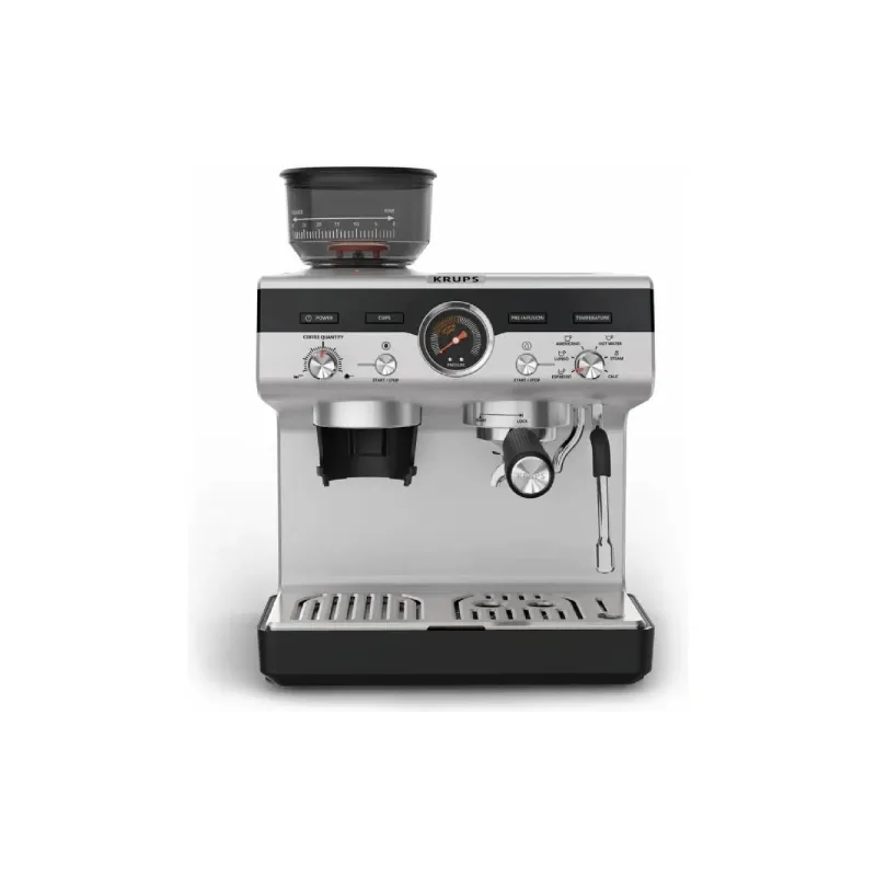 Horn-Kaffeemaschine Krups Precision+, Grey (XP804T10)