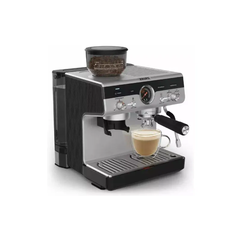 Horn-Kaffeemaschine Krups Precision+, Grey (XP804T10)
