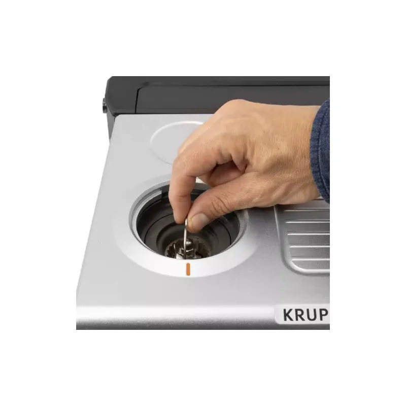 Horn-Kaffeemaschine Krups Precision+, Grey (XP804T10)