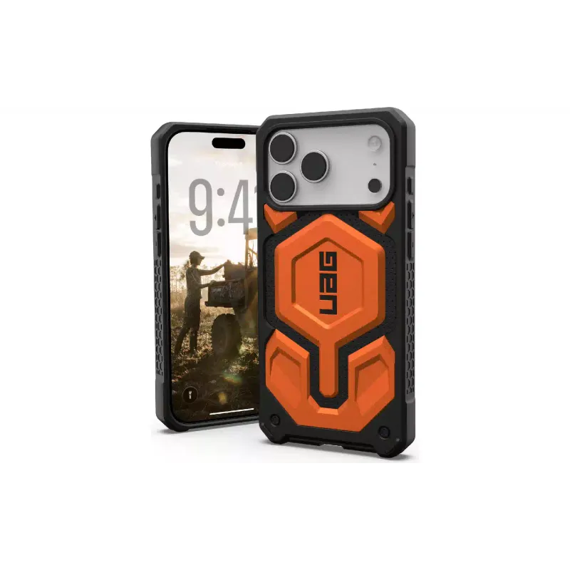 Apple iPhone 17 Pro Max tok UAG Monarch Pro MagSafe, Orange (114514119797)