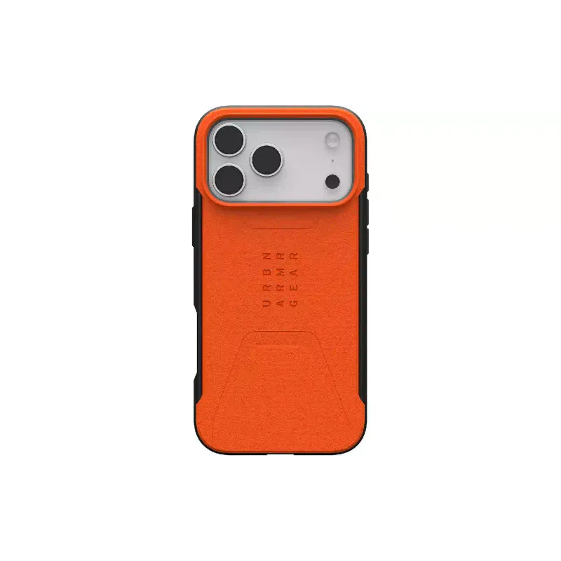 Funda para Apple iPhone 17 Pro Max UAG Civilian MagSafe, Orange (114546119797)