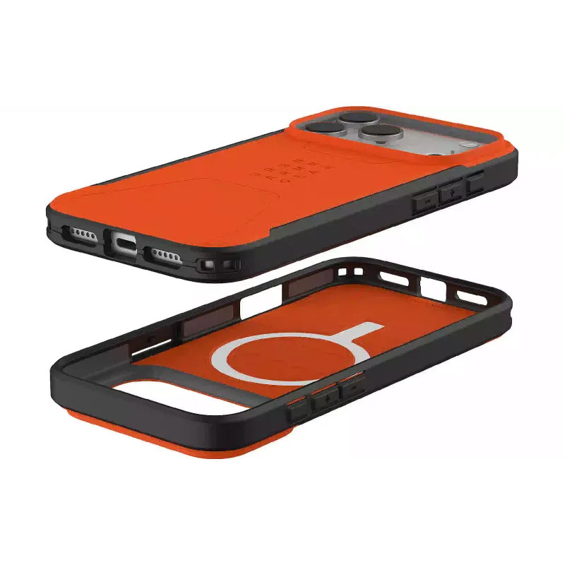 Funda para Apple iPhone 17 Pro Max UAG Civilian MagSafe, Orange (114546119797)