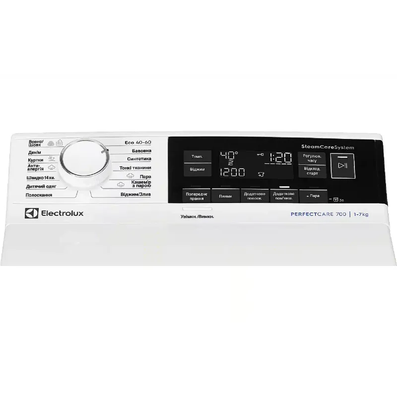 Пералня Electrolux, White (EW7T3372U)
