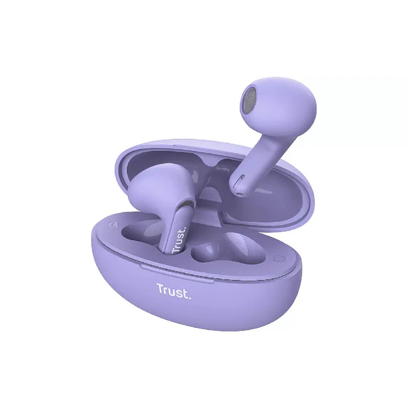 سماعات الرأس Trust Yavi Earphones, Purple (25299_TRUST)