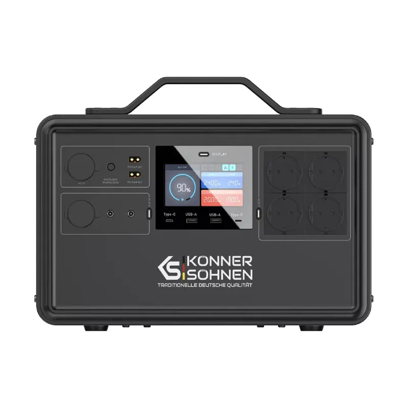 Φορητός σταθμός παραγωγής ενέργειας Konner&Sohnen (KS 2400PS)