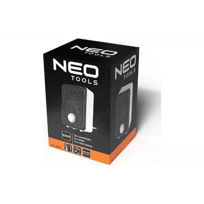 Fan heater Neo Tools (90-129), 600 W, White