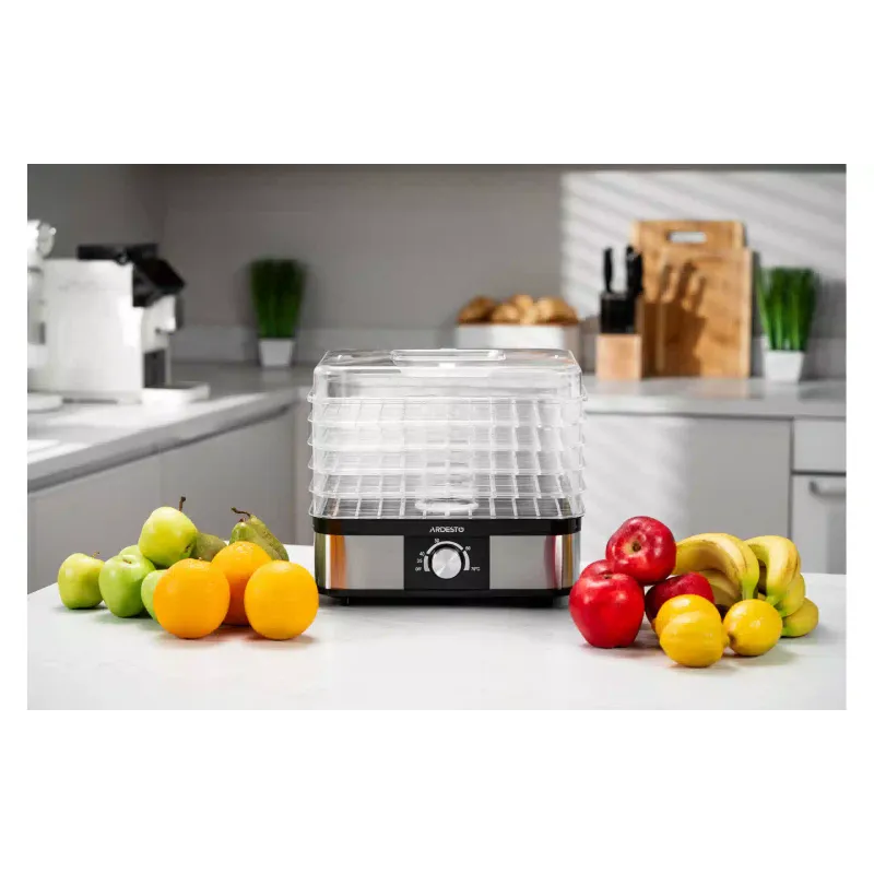 Sušilnik za zelenjavo in sadje Ardesto, Black/Stainless steel (FDB-52832B)