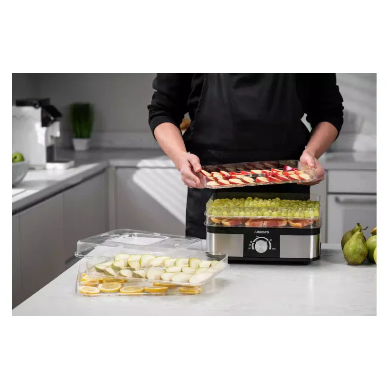 Sušilnik za zelenjavo in sadje Ardesto, Black/Stainless steel (FDB-52832B)