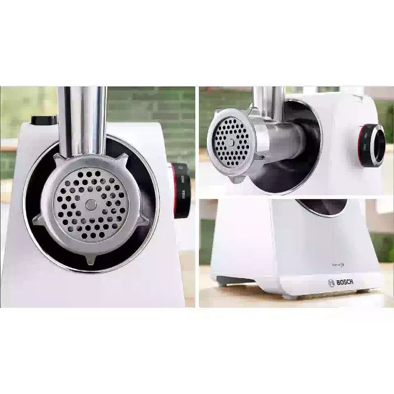 Húsdaráló Bosch, White (MFWS607W)
