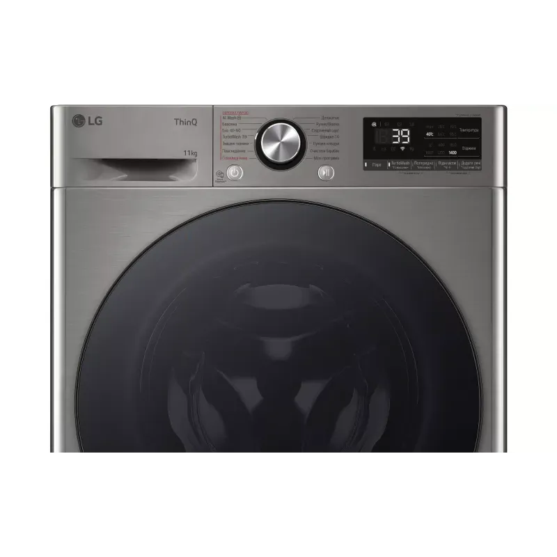 Washing machine LG (F4Y7ES5P), Silver