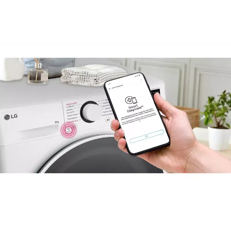 Lavadora LG, White (F2Y5PS0W)