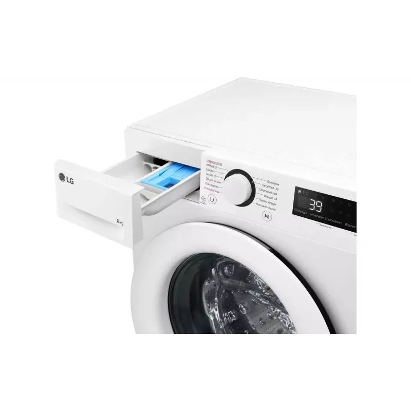 Máquina de lavar LG, White (F2Y5PS3W)