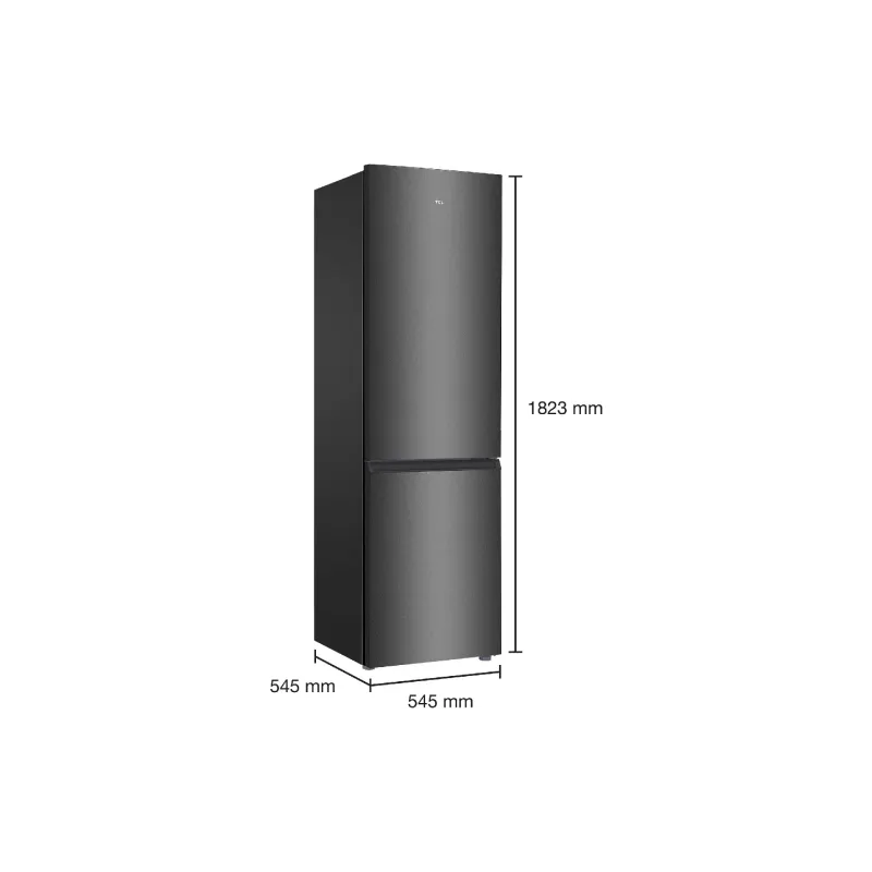 Fridge TCL (RF260BSE0UA), Stainless steel
