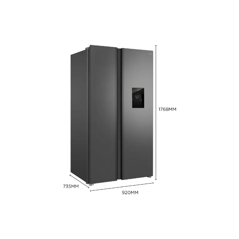 Fridge TCL (RP631SSE1UA), Stainless steel