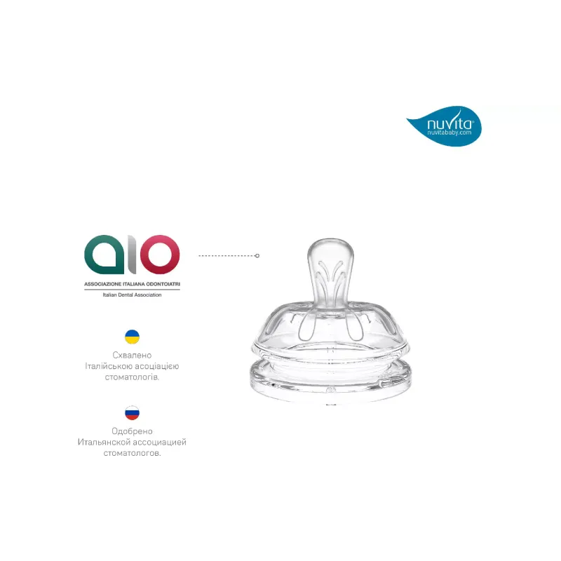 Бутылочка для кормления Nuvita (NV6012GREEN)