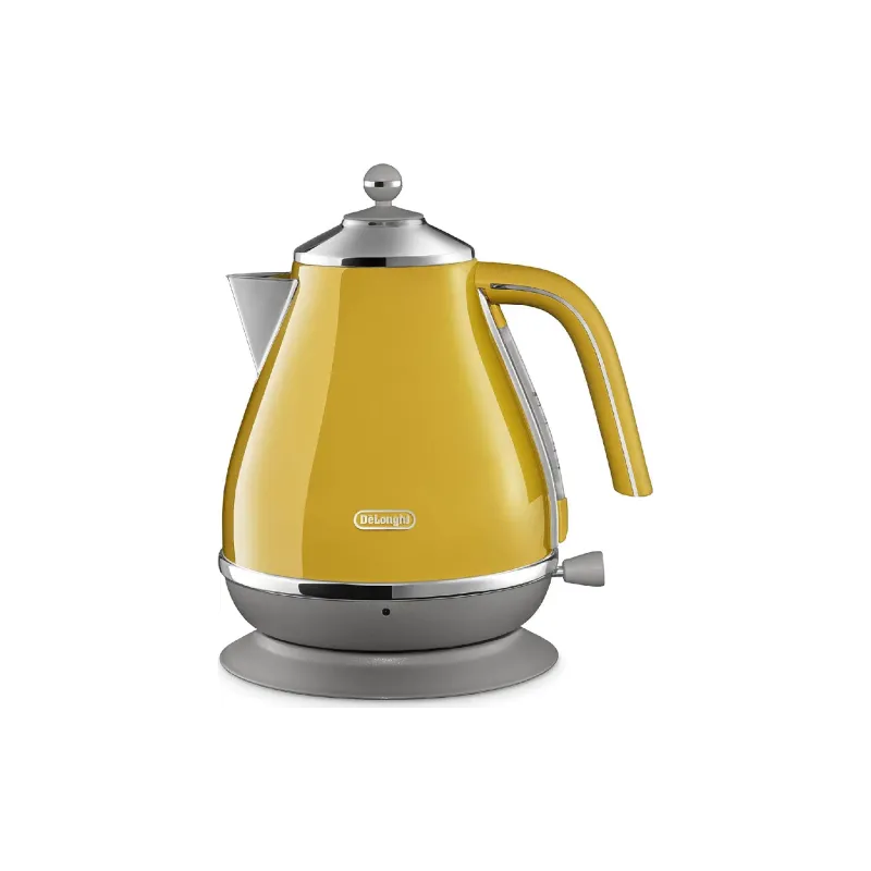 Електрочайник DeLonghi Icona Capitals (KBOC2001Y), 1700 мл, Yellow