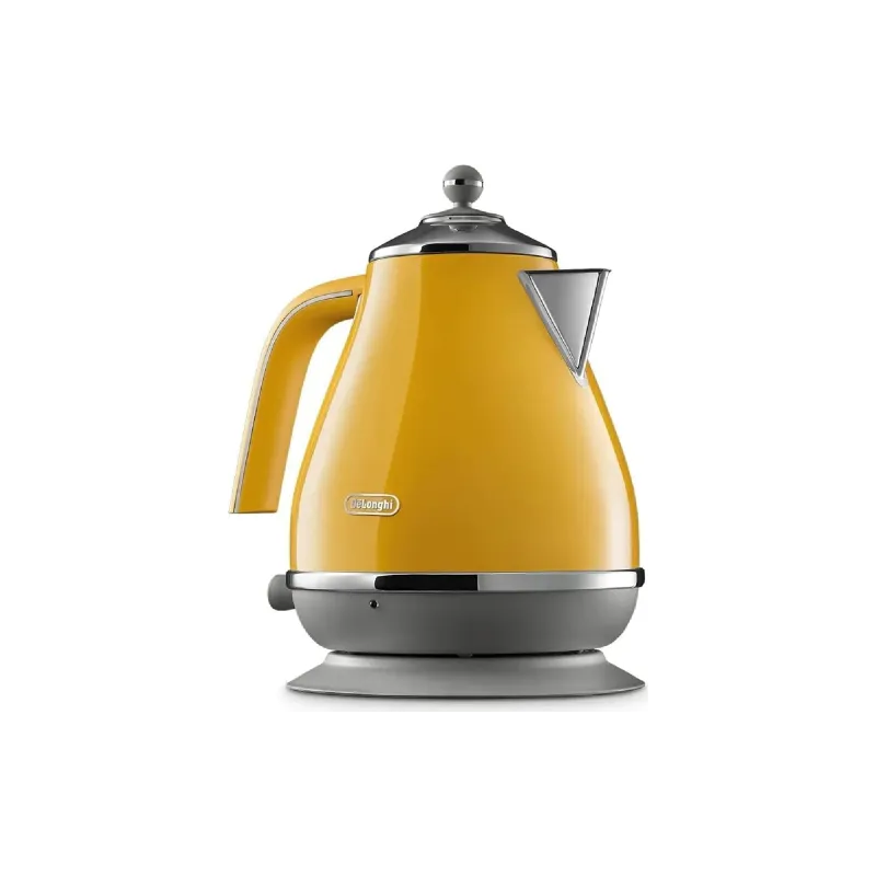 Електрочайник DeLonghi Icona Capitals (KBOC2001Y), 1700 мл, Yellow