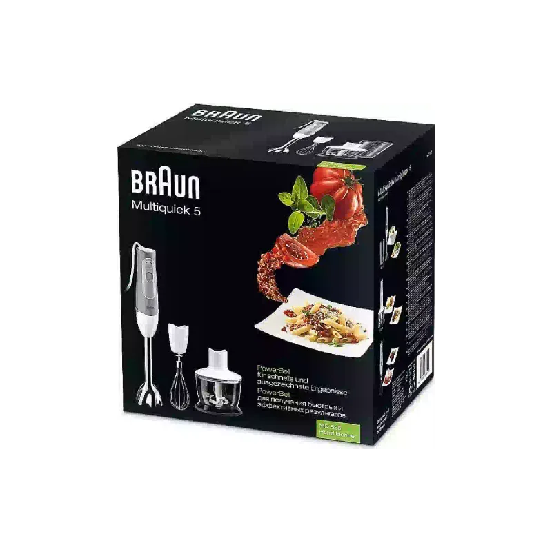 Ръчен блендер Braun, White/Grey (MQ535SAUCE)